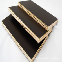 EN314-2 standard 18mm 1250x2500mm poplar veneer core phenolic wbp glue water proof dark brown film faced shuttering plywood